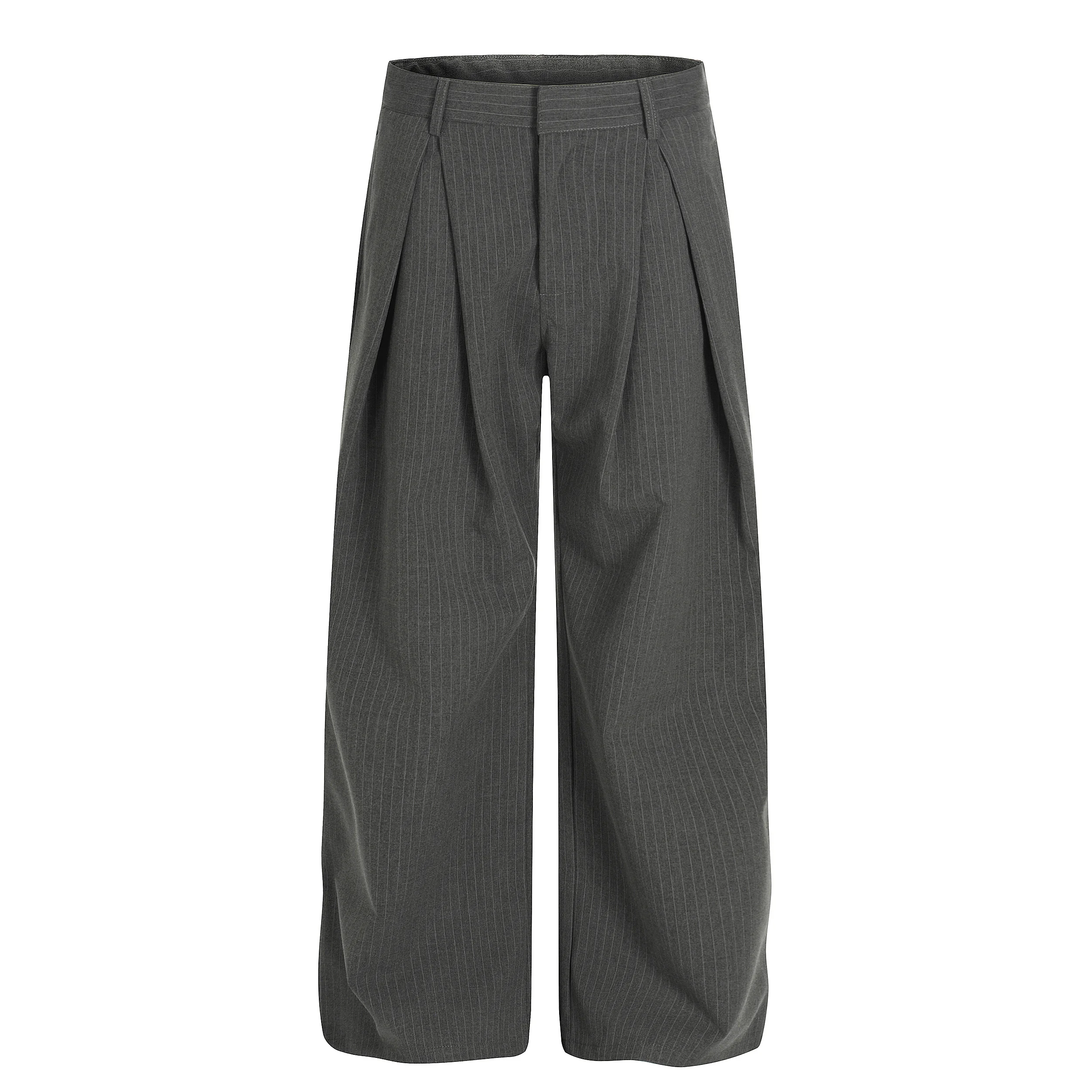 XHHSUZ Retro Striped Wide Leg Men's Casual Pants Loose Feel A-Line West Pants Couple's Polyester Fabric mid Waist Trousers
XHHSUZ Retro Striped Wide Leg Men's Casual Pants Loose Feel A-Line West Pants Couple's Polyester Fabric mid Waist Trousers