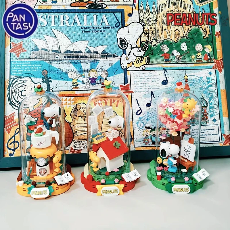 Pantasy Building Blocks Collaboration Snoopy Scene Styling Series Puzzle Assembly Toy Room Decoration Festival Exquisite Gift
Pantasy Building Blocks Collaboration Snoopy Scene Styling Series Puzzle Assembly Toy Room Decoration Festival Exquisite Gift