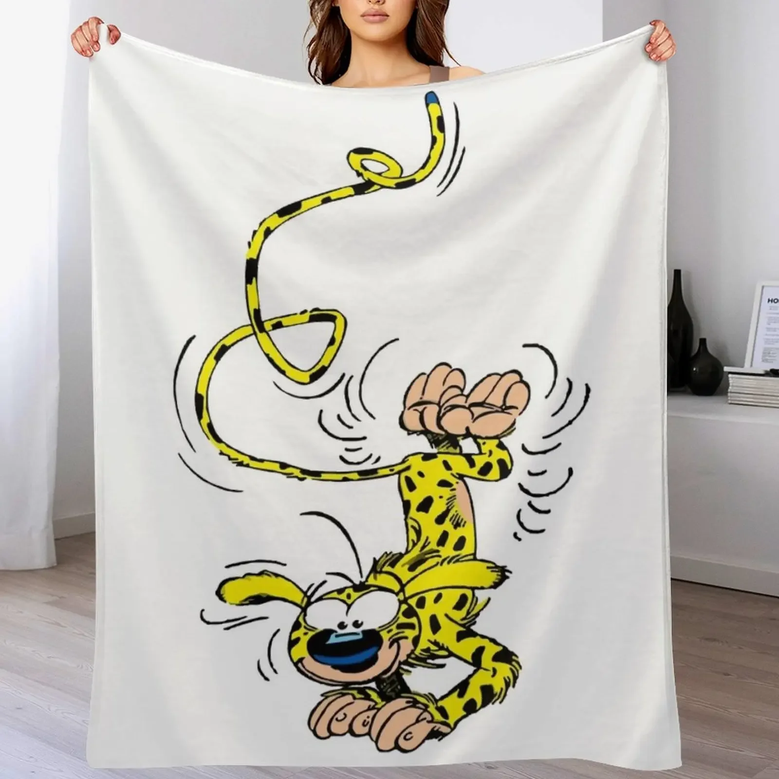 Marsupilami handstand Throw Blanket Soft Plush Plaid Large funny gift christmas gifts Blankets
Marsupilami handstand Throw Blanket Soft Plush Plaid Large funny gift christmas gifts Blankets