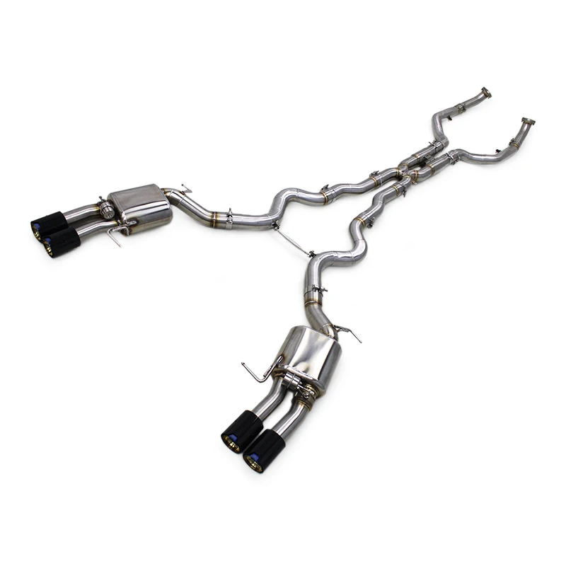Custom Valved Sport Catback Muffler For BMW M5/M6 F06/F10/F12/F13 4.4T 2012-2016 Stainless Steel Exhaust System Active Sound
Custom Valved Sport Catback Muffler For BMW M5/M6 F06/F10/F12/F13 4.4T 2012-2016 Stainless Steel Exhaust System Active Sound