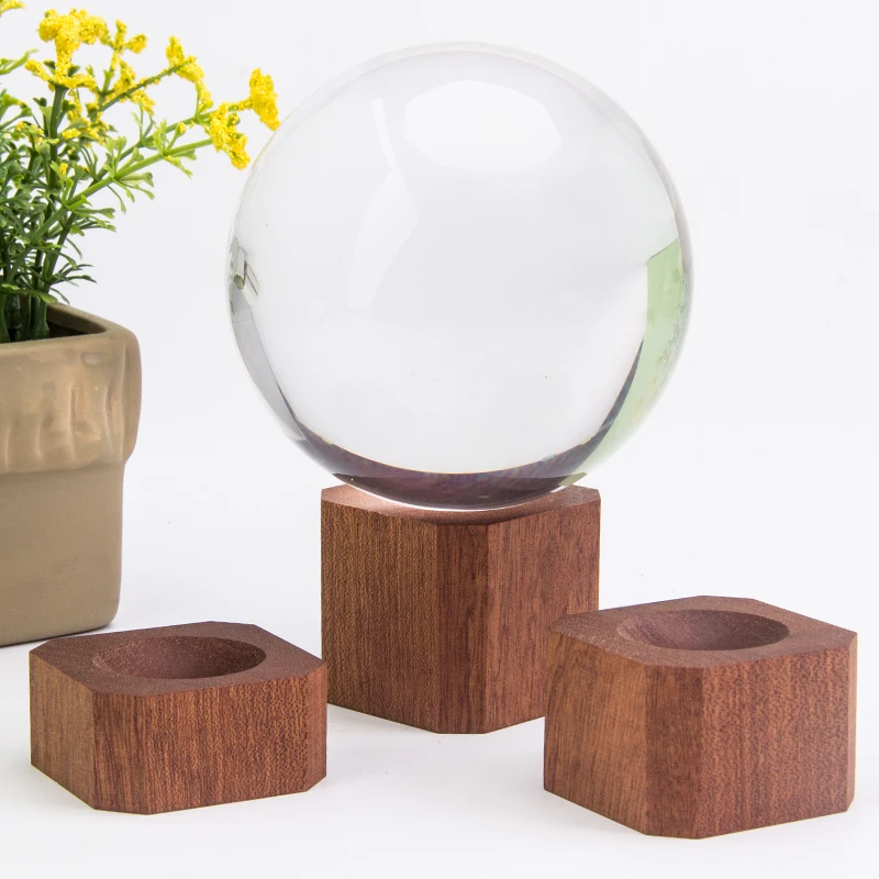 New arrive Wood octagon Crystal Ball Stand Display Rack Sphere Holder Glass Ball Base
New arrive Wood octagon Crystal Ball Stand Display Rack Sphere Holder Glass Ball Base