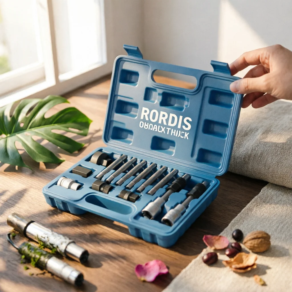 Alternator Pulley Tool Kit 13 Piece Alternator Pulley Removal Kit Auto Repair Gear Built-in Handle Multi-Adapter
Alternator Pulley Tool Kit 13 Piece Alternator Pulley Removal Kit Auto Repair Gear Built-in Handle Multi-Adapter