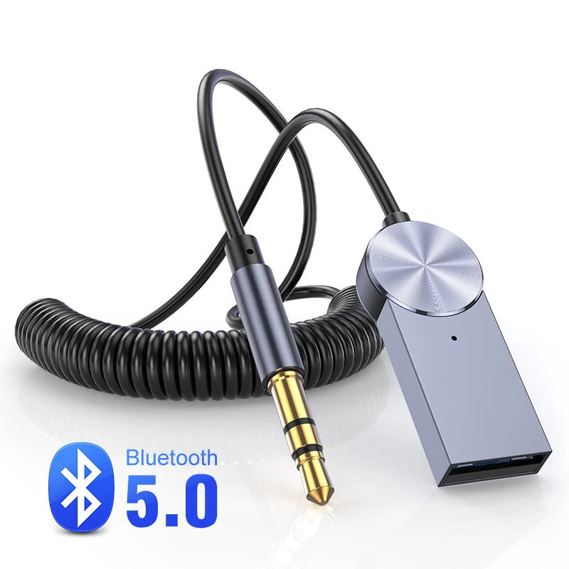 Hands-Free 3.5mm Jack Music Wireless Bluetooth Receiver 5.0 Adapter AUX Audio Car Bluetooth Transmitter
Hands-Free 3.5mm Jack Music Wireless Bluetooth Receiver 5.0 Adapter AUX Audio Car Bluetooth Transmitter