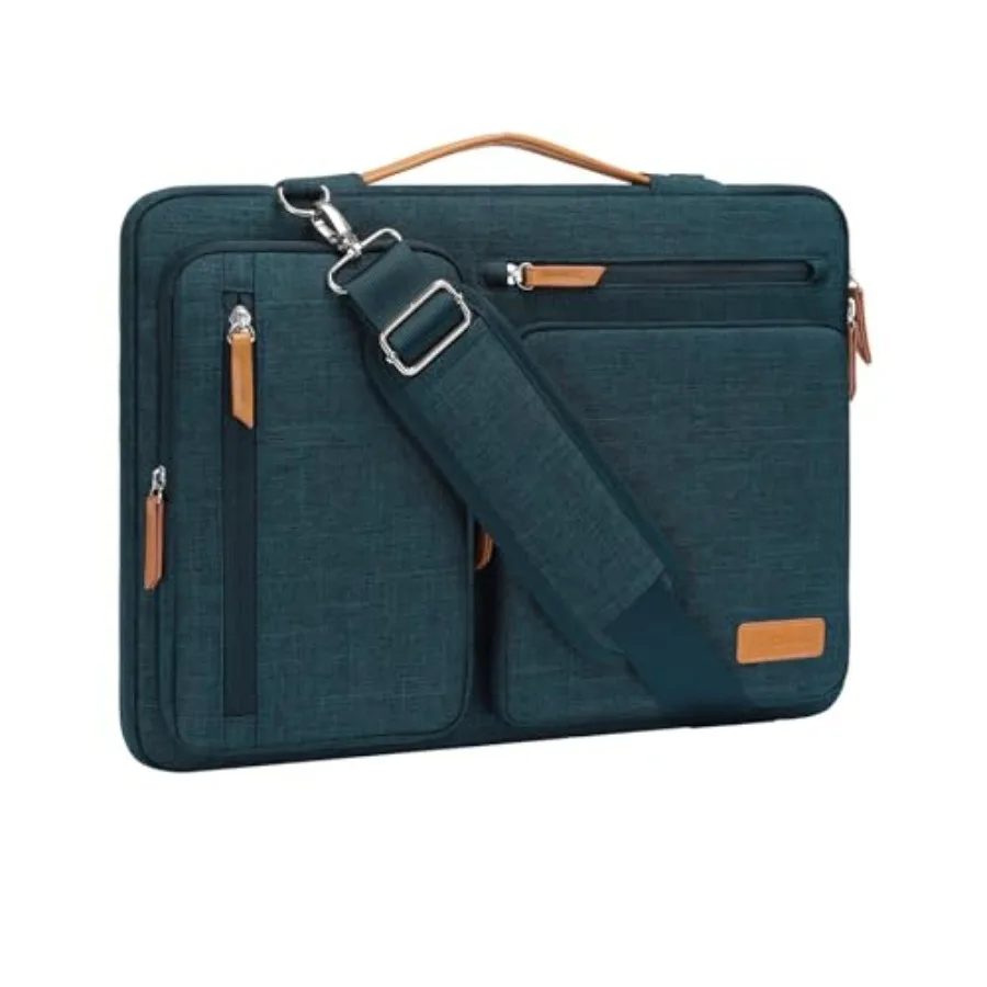 360 Protective Laptop Shoulder Bag, -.6 Computer Bags Compatible with MacBook Pro, HP, Dell, Lenovo, Asus Notebook, Side Open M
360 Protective Laptop Shoulder Bag, -.6 Computer Bags Compatible with MacBook Pro, HP, Dell, Lenovo, Asus Notebook, Side Open M