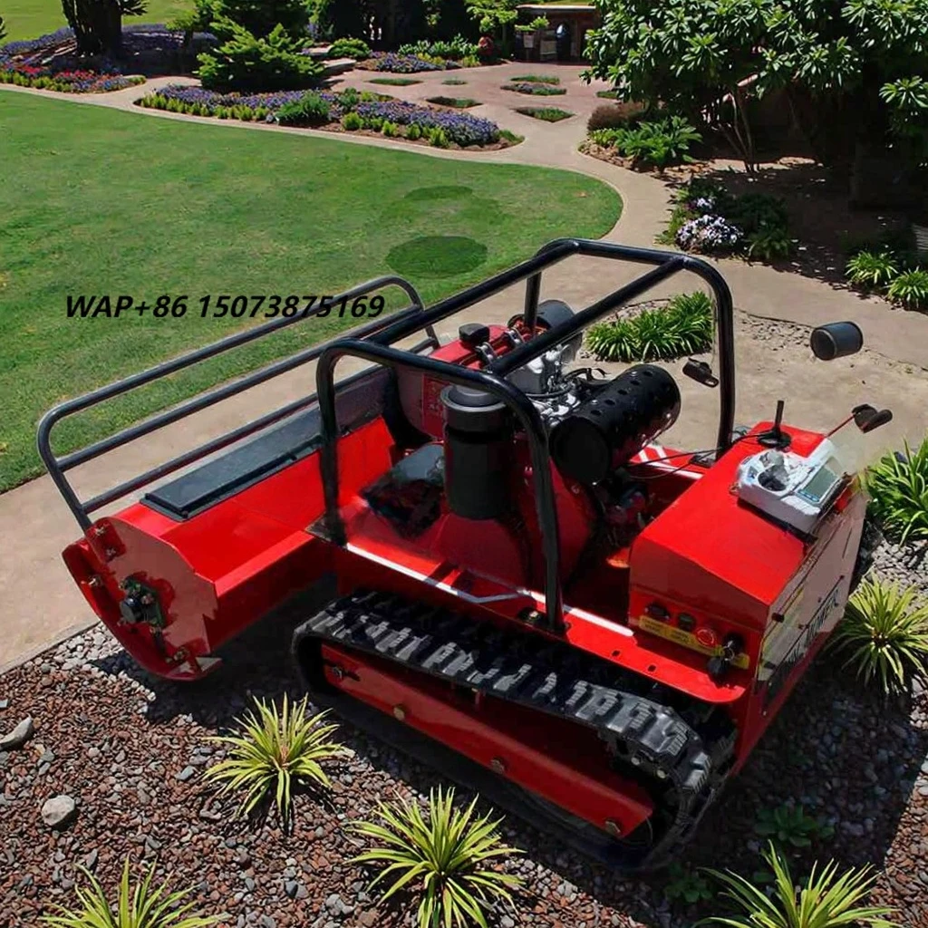Engine Remote Control Crawler Lawn Mower 800mm/1000mm/1200mm Cutting Width New Grass Cutter
Engine Remote Control Crawler Lawn Mower 800mm/1000mm/1200mm Cutting Width New Grass Cutter
