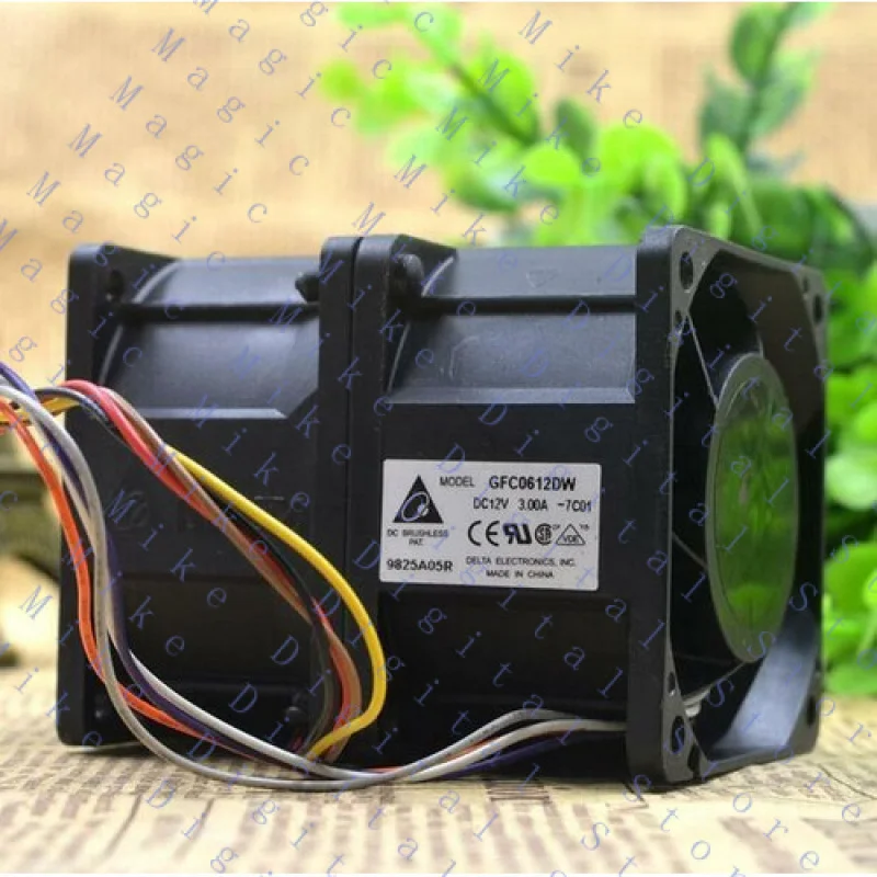 UU FOR Delta GFC0612DW DC 12V 3.0A 6CM 6076 Cooling Fan
UU FOR Delta GFC0612DW DC 12V 3.0A 6CM 6076 Cooling Fan