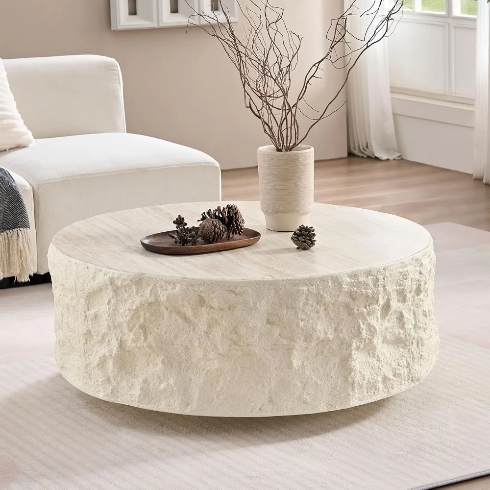 35.43''Round Coffee Tables for Living Room,Faux Mars Pattern Modern Minimalist Side Tables Accent End Table for Apartment,Offic
35.43''Round Coffee Tables for Living Room,Faux Mars Pattern Modern Minimalist Side Tables Accent End Table for Apartment,Offic
