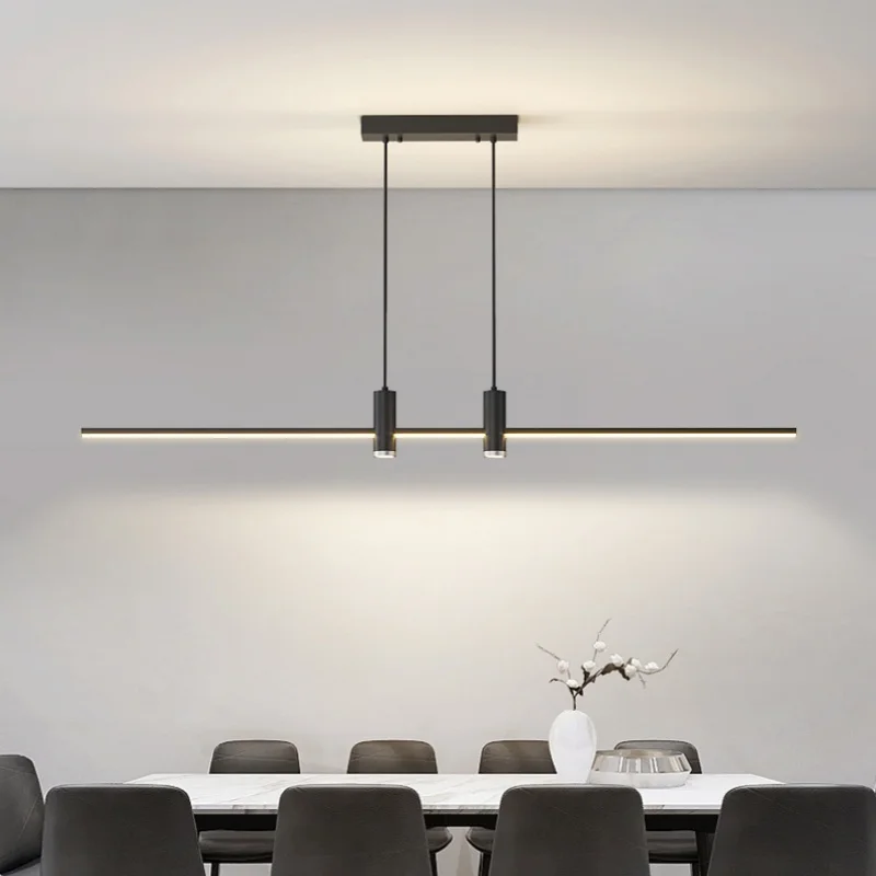 LED hanging lamps light luxury lighting fixtures modern simple long strip household for dining table bar counter pendant lights
LED hanging lamps light luxury lighting fixtures modern simple long strip household for dining table bar counter pendant lights