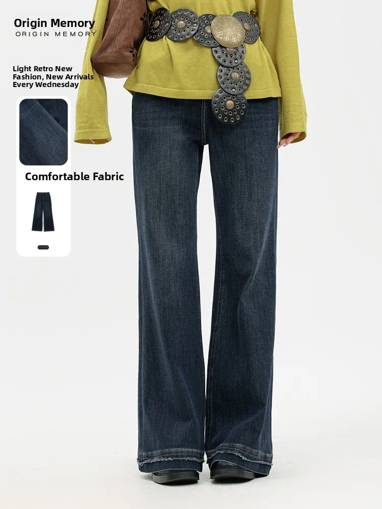 Расклешенные джинсы с высокой талией, джинсовые утягивающие длинные брюки на подкладке, зима 2025, Новое поступление, повседневное платье на молнии
Расклешенные джинсы с высокой талией, джинсовые утягивающие длинные брюки на подкладке, зима 2025, Новое поступление, повседневное платье на молнии