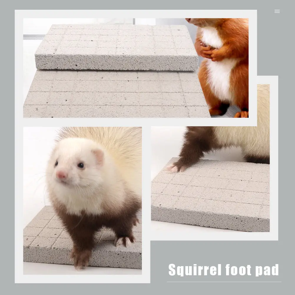 1Pcs Volcanic Grinding Claw Board Nail File Pet Foot Pad Rabbit Small Pet Cage Mat Guinea Pig Squirrel Chinchilla
1Pcs Volcanic Grinding Claw Board Nail File Pet Foot Pad Rabbit Small Pet Cage Mat Guinea Pig Squirrel Chinchilla