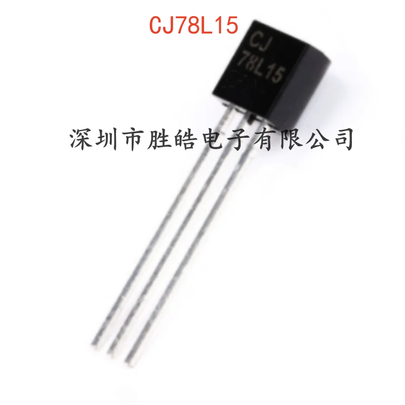(10PCS) NEW CJ78L15 3% 0.1A/15V/0.625W Direct Voltage Regulator Circuit TO-92 CJ78L15 Integrated Circuit
(10PCS) NEW CJ78L15 3% 0.1A/15V/0.625W Direct Voltage Regulator Circuit TO-92 CJ78L15 Integrated Circuit