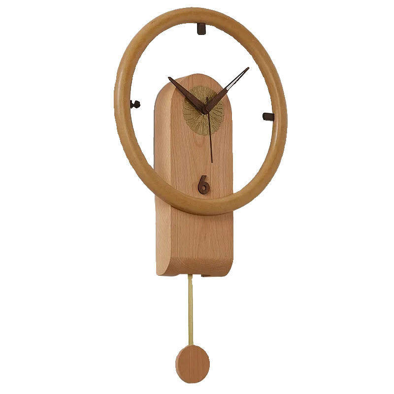 Creative solid wood luminous high-end wall clock, living room, home fashionable silent clock, wall lamp, natural wood light
Creative solid wood luminous high-end wall clock, living room, home fashionable silent clock, wall lamp, natural wood light