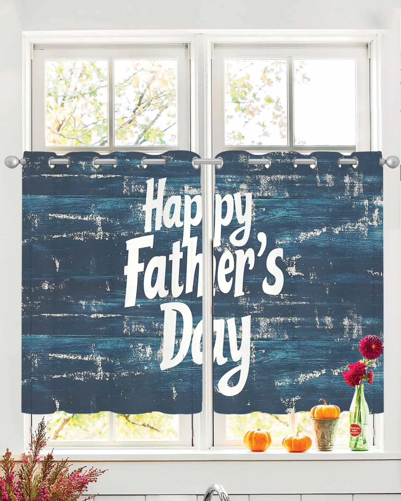 Vintage Wood Father's Day Tulle Living Room Decoration Transparent Sheer Curtains Bedroom Kitchen Voile Chiffon Drapes
Vintage Wood Father's Day Tulle Living Room Decoration Transparent Sheer Curtains Bedroom Kitchen Voile Chiffon Drapes