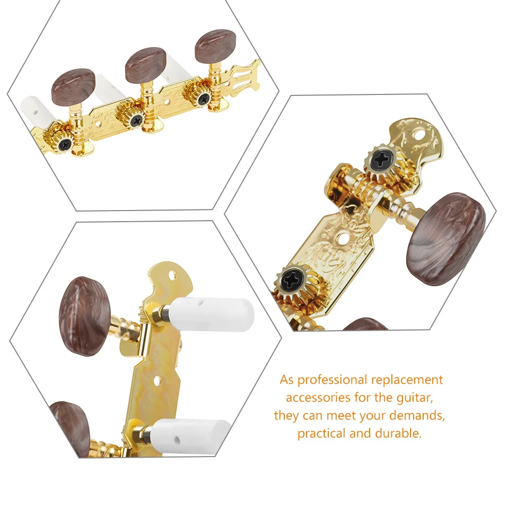 2pcs Guitar Tuning Pegs Metal For Electric Acoustic Guitar Durable String Tuner Machine Head Keys Accessory
2pcs Guitar Tuning Pegs Metal For Electric Acoustic Guitar Durable String Tuner Machine Head Keys Accessory