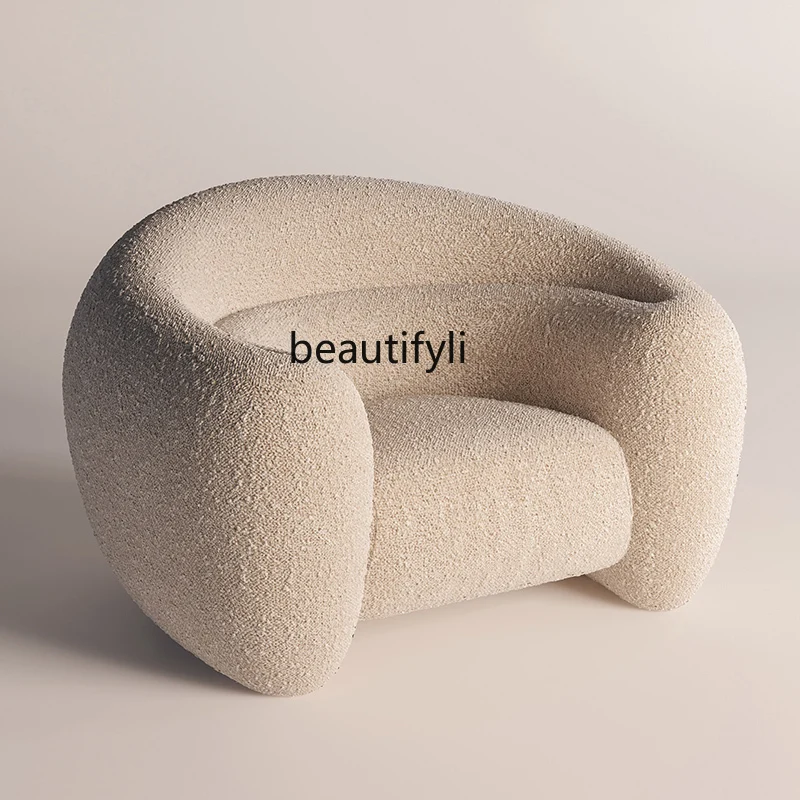 C- Shaped Designer Model Single Sofa Living Room Reception Chair Nordic Simple Light Luxury Balcony Leisure Reading Chair
C- Shaped Designer Model Single Sofa Living Room Reception Chair Nordic Simple Light Luxury Balcony Leisure Reading Chair
