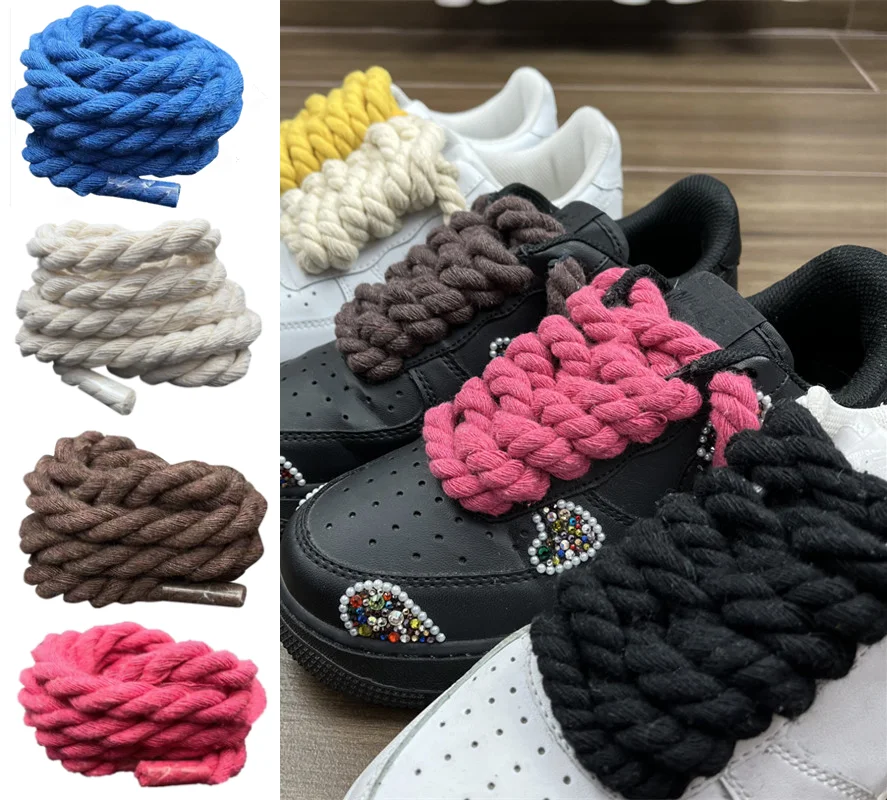 Bold Cotton Linen Twist Weave Shoelaces Wood Color Rope Laces Men Women Trend Personality Sport Casual Shoes Laces Dropsship
Bold Cotton Linen Twist Weave Shoelaces Wood Color Rope Laces Men Women Trend Personality Sport Casual Shoes Laces Dropsship