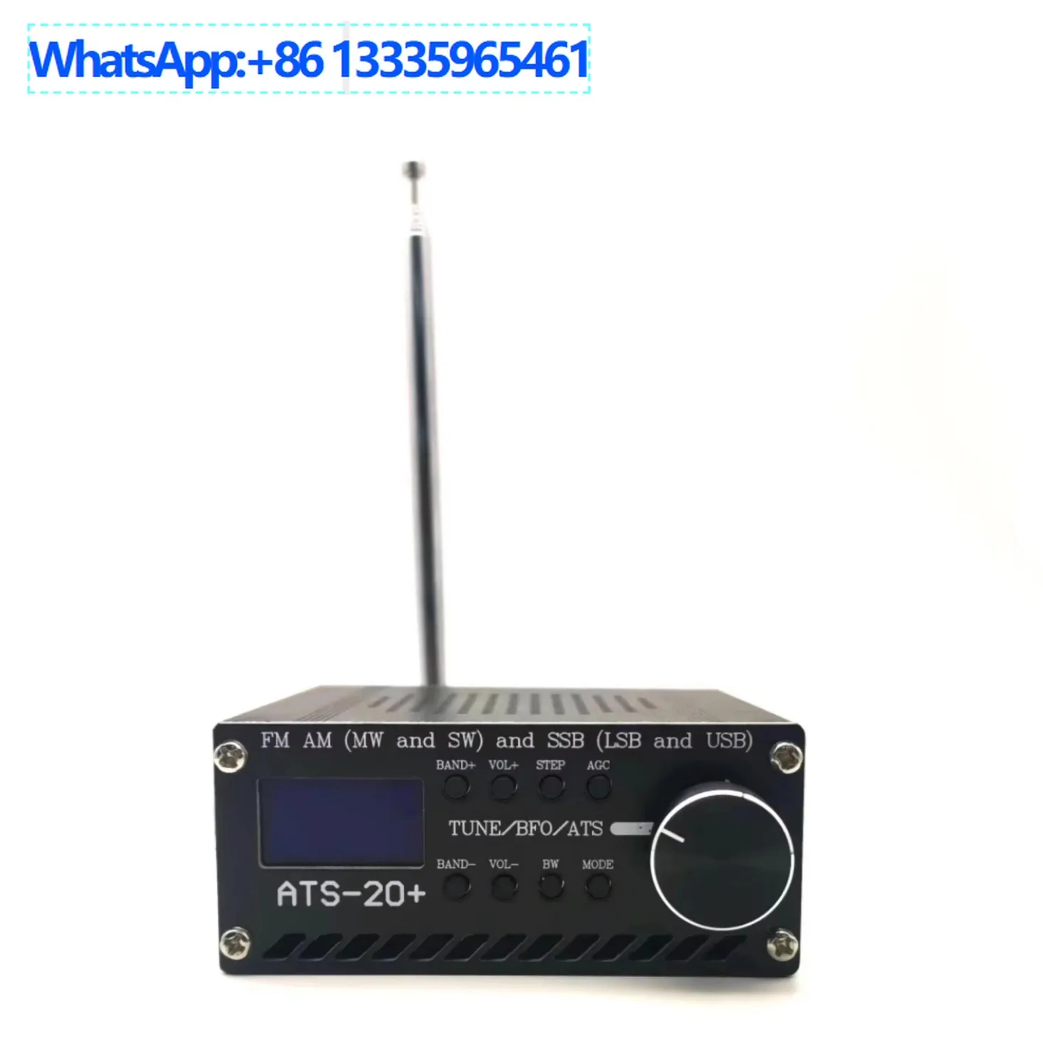 SI4732 ATS-20 + ATS20 V2 Full Band Radio Receiver FM AM (MW & SW) SSB
SI4732 ATS-20 + ATS20 V2 Full Band Radio Receiver FM AM (MW & SW) SSB
