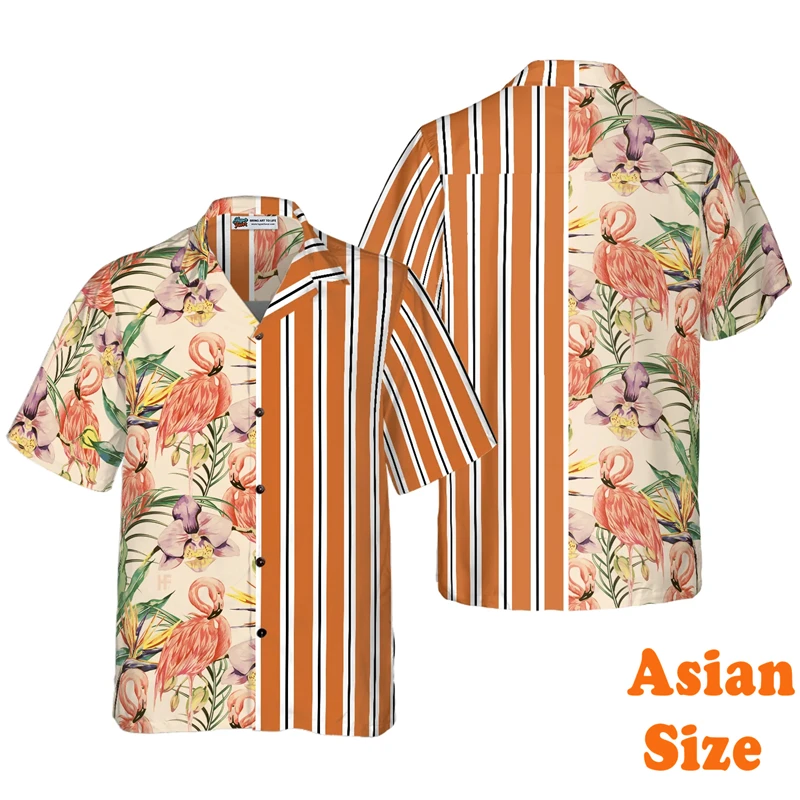 Summer Flamingo Graphic Men Shirts Classic Funny 3D Print Streetwear Hawaiian Shirt 2025 Novelty Fashion Trend Men Lapel Blouse
Summer Flamingo Graphic Men Shirts Classic Funny 3D Print Streetwear Hawaiian Shirt 2025 Novelty Fashion Trend Men Lapel Blouse