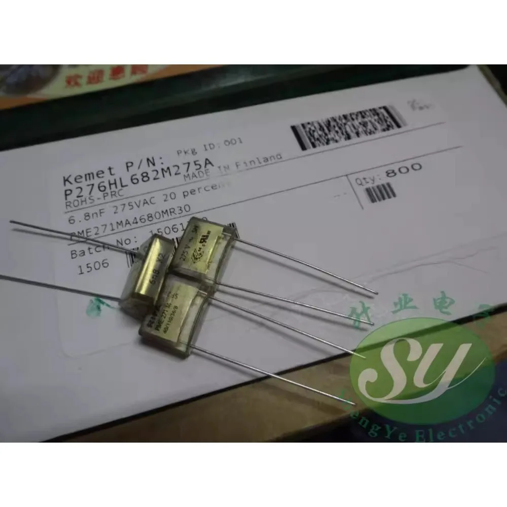 10PCS 0.0068uf/275vAC 6.8nf 6n8 6800pf 682 brand new 10mm film capacitor PME271MA4680M
10PCS 0.0068uf/275vAC 6.8nf 6n8 6800pf 682 brand new 10mm film capacitor PME271MA4680M