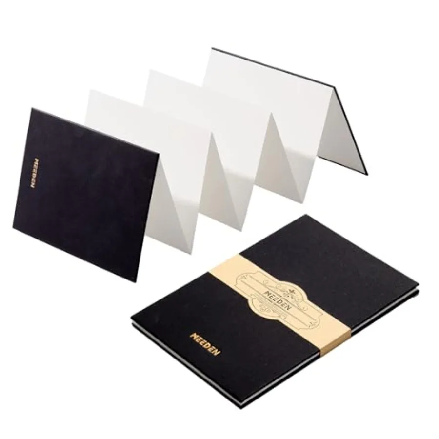 Portable Watercolor Paper Sketchbook: 140lb/300gsm Acid Free Concertina Sketchbook for Travel - Accordion-Fold 100% Cotton Wate
Portable Watercolor Paper Sketchbook: 140lb/300gsm Acid Free Concertina Sketchbook for Travel - Accordion-Fold 100% Cotton Wate