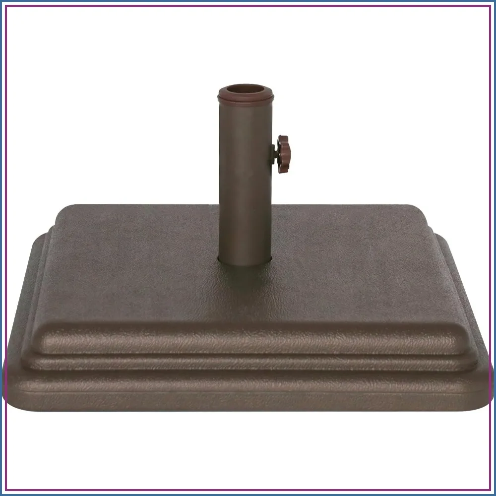40lb Weighted Umbrella Base for Patio Table - Heavy Duty, Rustproof, Adjustable Stem, Multiple Colors
40lb Weighted Umbrella Base for Patio Table - Heavy Duty, Rustproof, Adjustable Stem, Multiple Colors