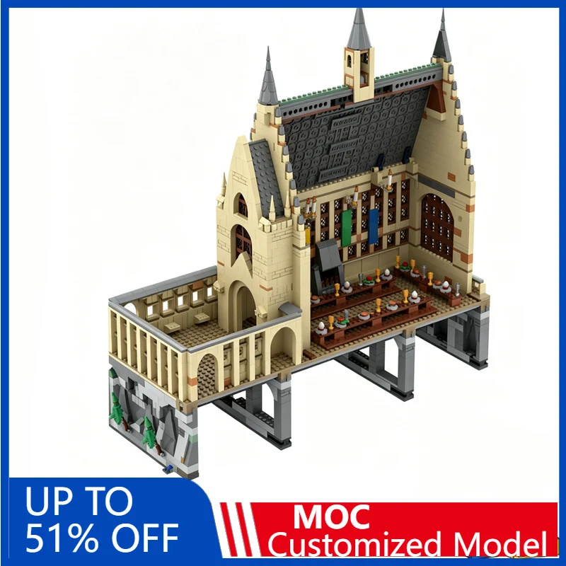 NEW 1987Pcs 76435 Great Hall Upgrade Castle Building Blocks Diy Educational Assembly Toy Castle Display Collection Birthday Gift
NEW 1987Pcs 76435 Great Hall Upgrade Castle Building Blocks Diy Educational Assembly Toy Castle Display Collection Birthday Gift