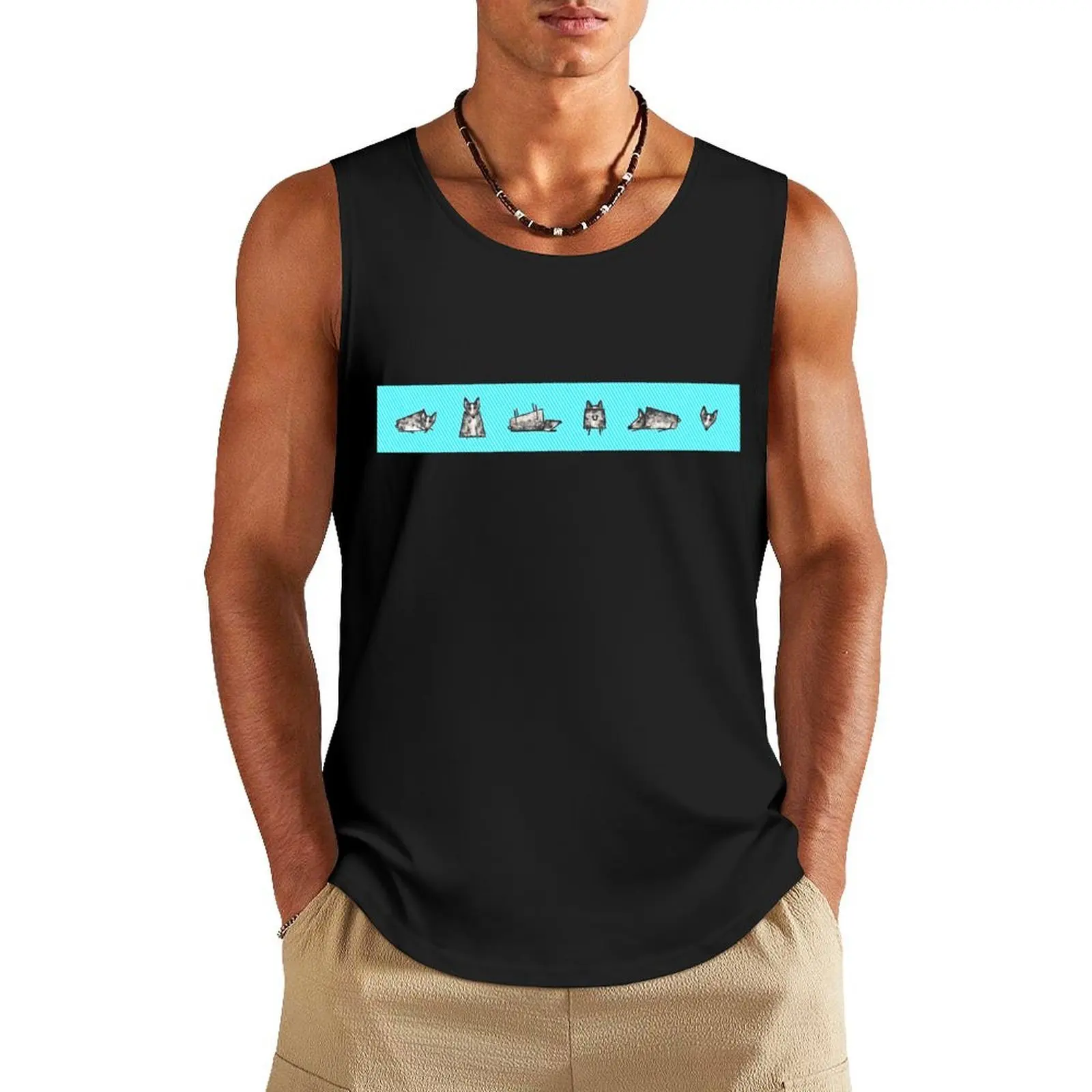blue heeler(s) Tank Top running shirt underwear sports vest Men's summer vest sleeveless shirts
blue heeler(s) Tank Top running shirt underwear sports vest Men's summer vest sleeveless shirts