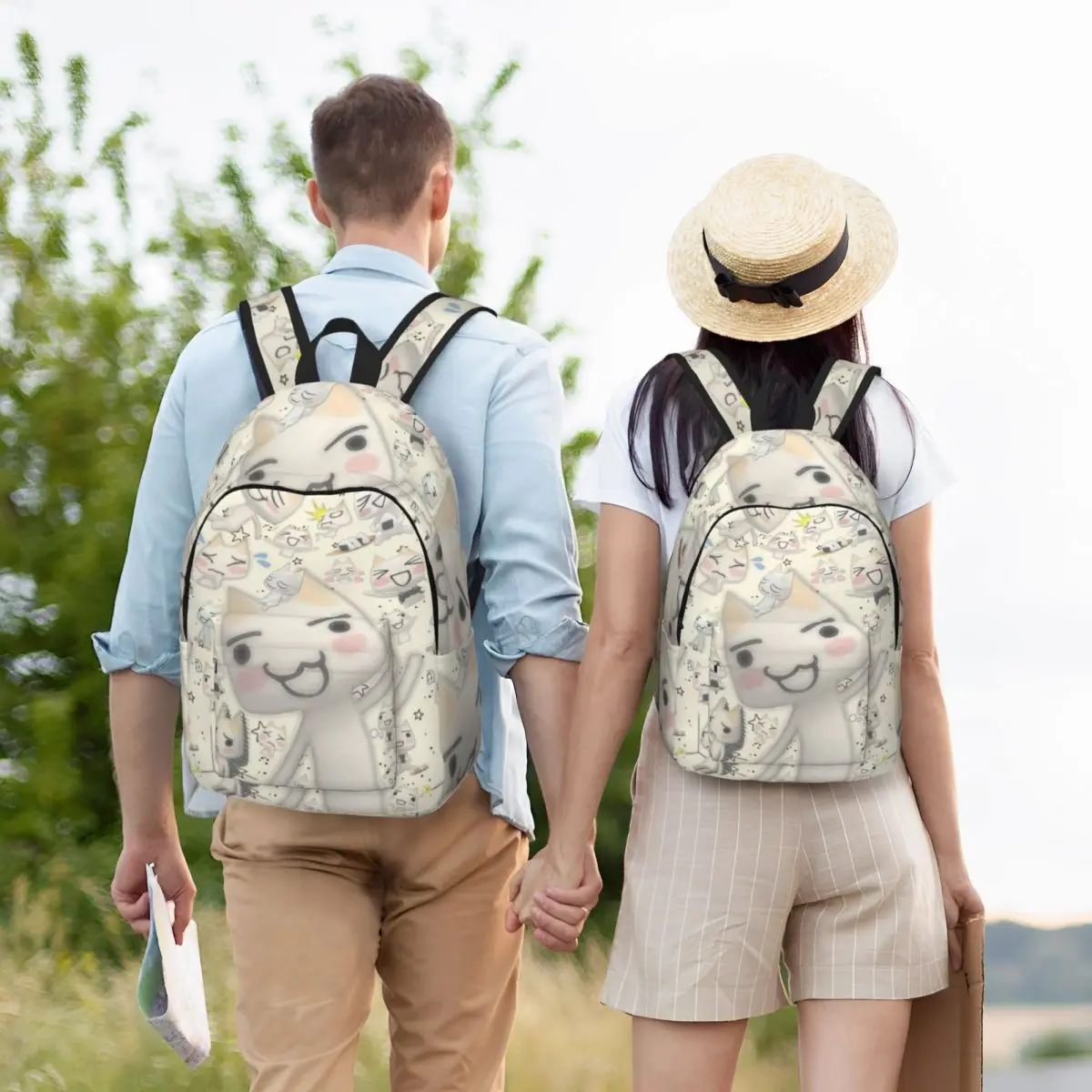 Cartoon Animation Toro Inoue Cat Student Backpack School Bag Hiking Travel Daypack for Men Women Bookbag Shoulder Bags
Cartoon Animation Toro Inoue Cat Student Backpack School Bag Hiking Travel Daypack for Men Women Bookbag Shoulder Bags
