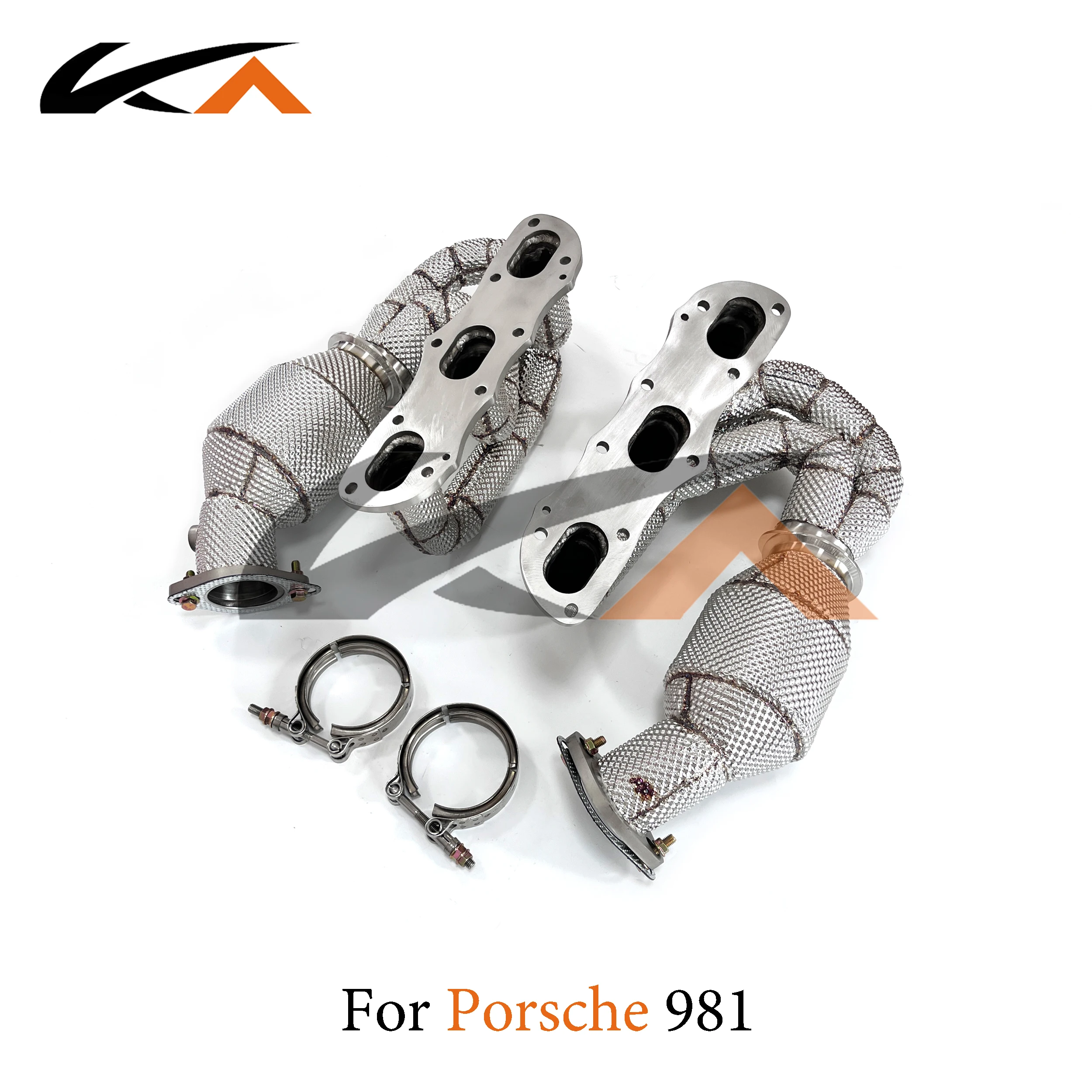 KA Tuning manifold exhaust for Porsche Cayman Boxster 981 3.4 headers with heat shield and catalysis
KA Tuning manifold exhaust for Porsche Cayman Boxster 981 3.4 headers with heat shield and catalysis
