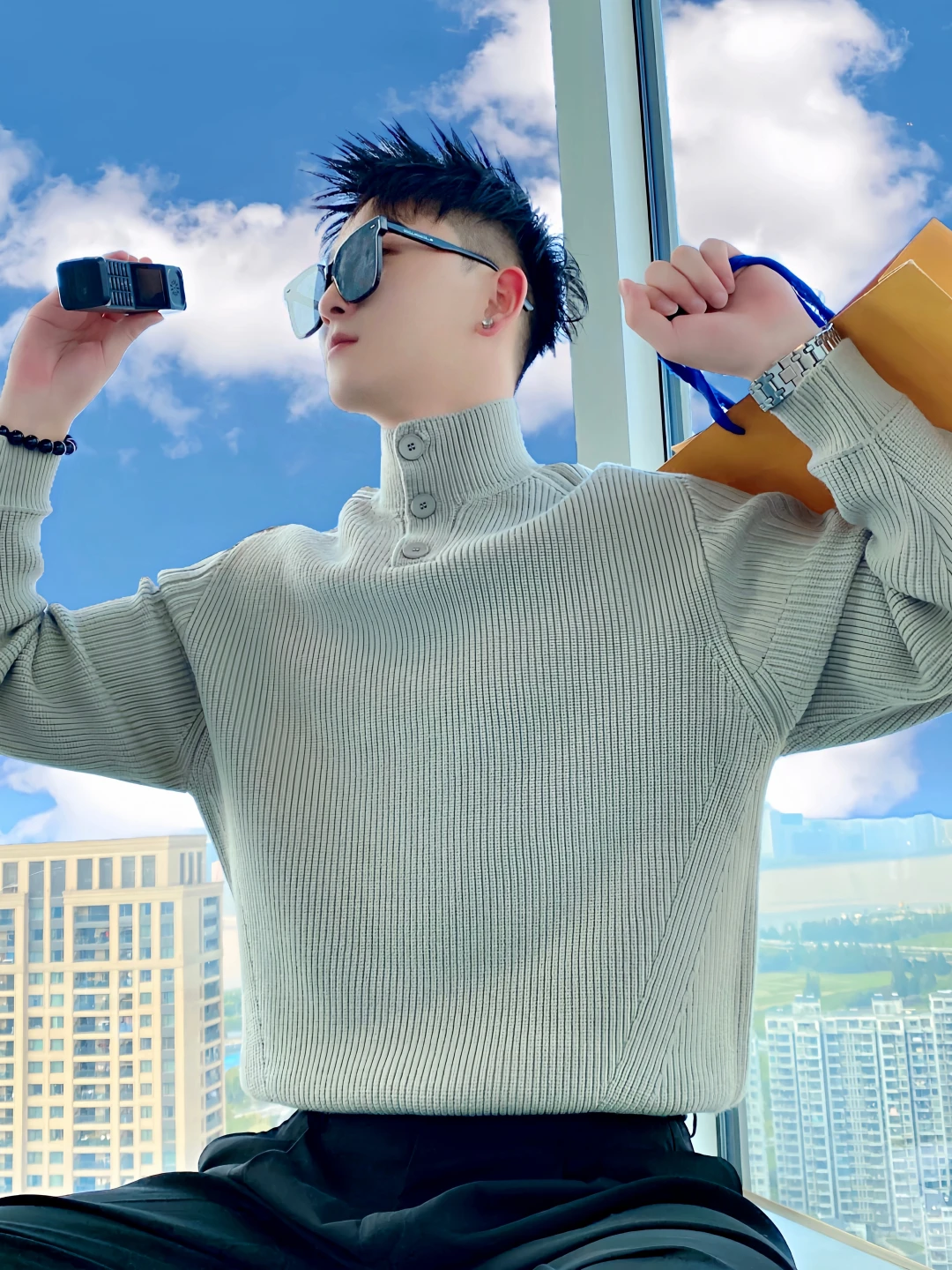 Thiened High Collar Men's Knitted Sweater Sli Inner Wear Casual Faion Autumn Winter Polyester Fiber Long Sve Top
Thiened High Collar Men's Knitted Sweater Sli Inner Wear Casual Faion Autumn Winter Polyester Fiber Long Sve Top