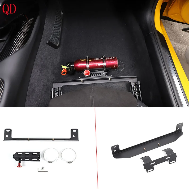 For Toyota GR Supra A90 2019-2025+ Aluminum Alloy Black Car co-driver seat under Extinguisher Bracket modification accessories
For Toyota GR Supra A90 2019-2025+ Aluminum Alloy Black Car co-driver seat under Extinguisher Bracket modification accessories