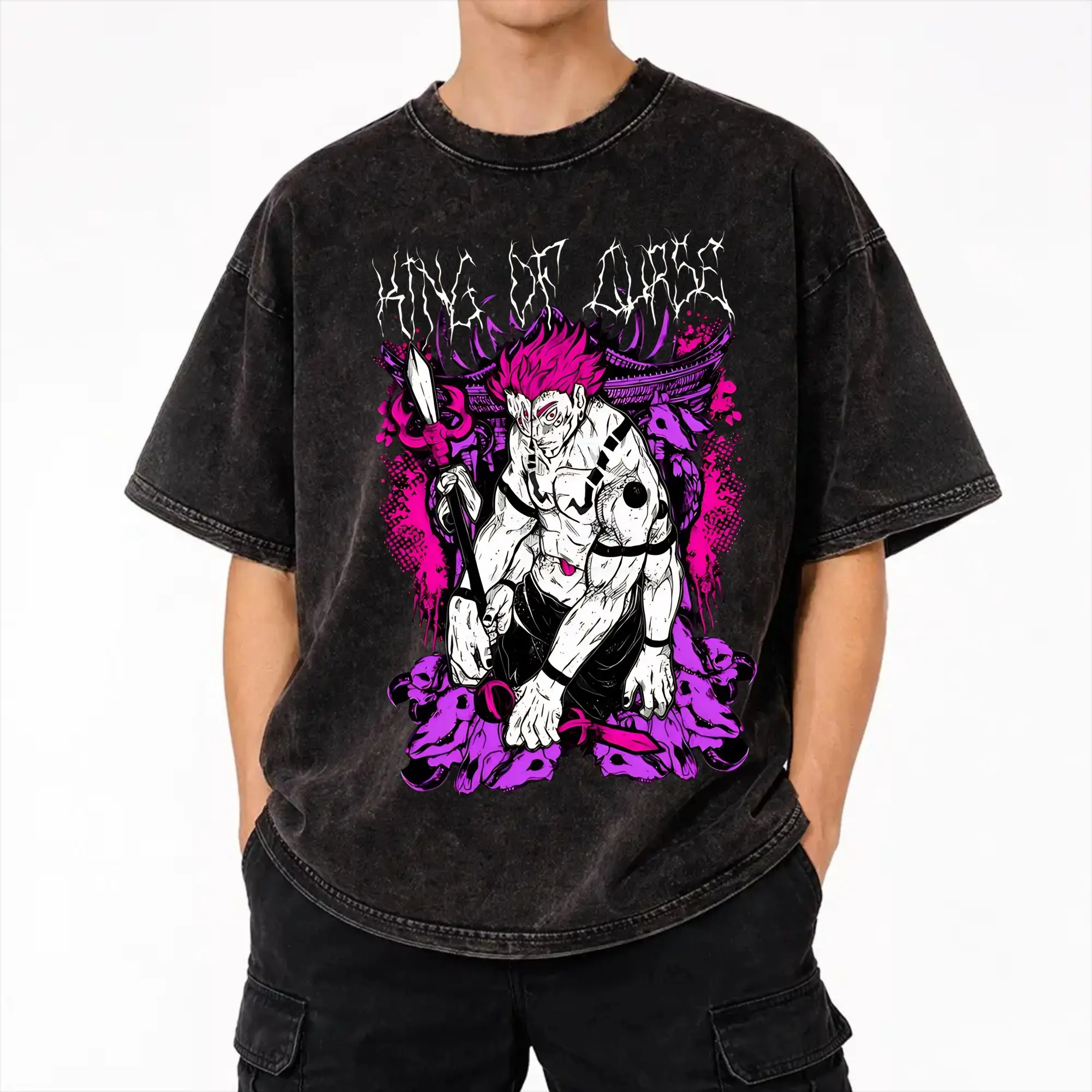 2025 Summer God of the cleave Jujutsus Kaisens Washed Shirts Outfit Oversize T-Shirt for Men Women Tee
2025 Summer God of the cleave Jujutsus Kaisens Washed Shirts Outfit Oversize T-Shirt for Men Women Tee