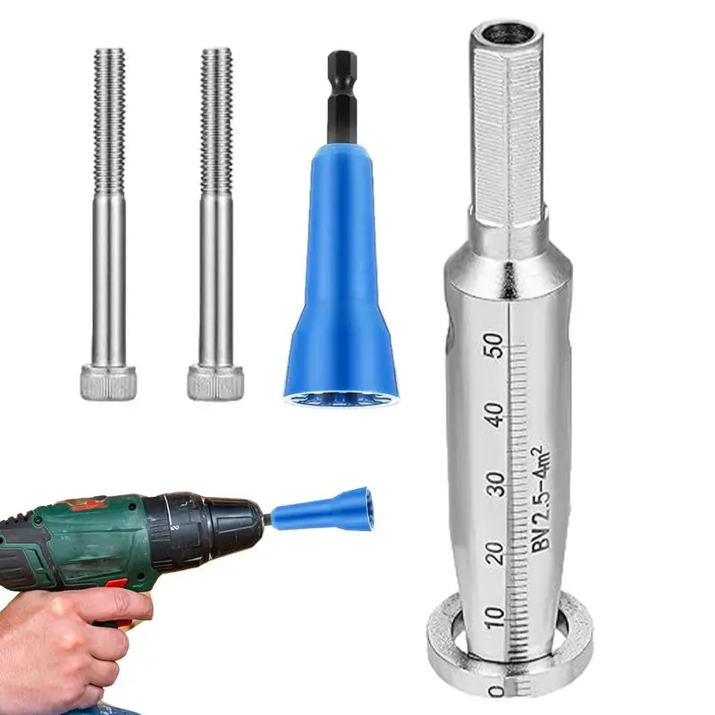 Electrical Wire Twisting Tool Drill Cable Twisting Quick Connector Stripper Steel Material Wire Stripping And Peeling Tool For
Electrical Wire Twisting Tool Drill Cable Twisting Quick Connector Stripper Steel Material Wire Stripping And Peeling Tool For