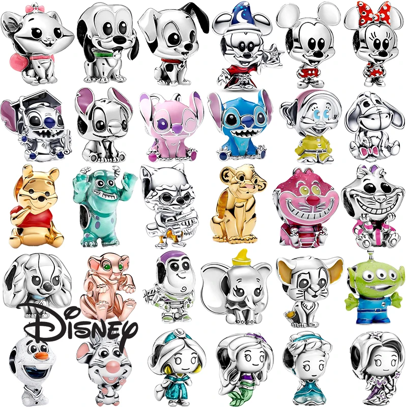 Disney S925 Sterling Silver Charm Beaded Fit Women's Bracelet DIY Jewelry Making Suitable for Fine Jewelry Gifts
Disney S925 Sterling Silver Charm Beaded Fit Women's Bracelet DIY Jewelry Making Suitable for Fine Jewelry Gifts