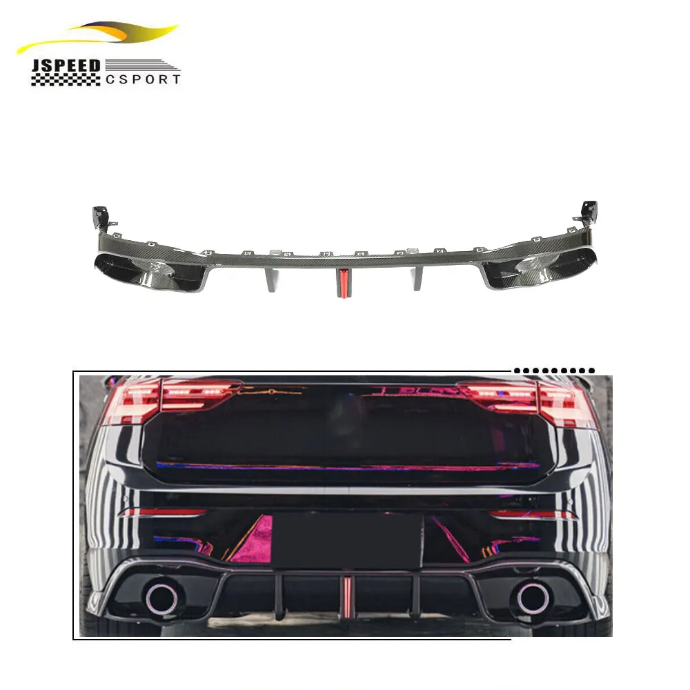 Suitable for Volkswagen Golf 8 GTI Hatchback 4-door 2021-2022 Carbon fiber rear diffuser
Suitable for Volkswagen Golf 8 GTI Hatchback 4-door 2021-2022 Carbon fiber rear diffuser