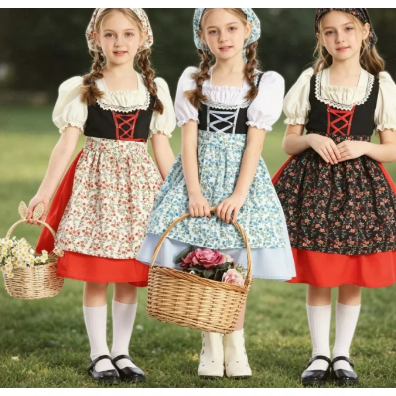 Bavarian Beer Festival Dress for Girls Traditional German Floral Apron Dirndl Soft & Lightweight Ideal for Themed Party
Bavarian Beer Festival Dress for Girls Traditional German Floral Apron Dirndl Soft & Lightweight Ideal for Themed Party