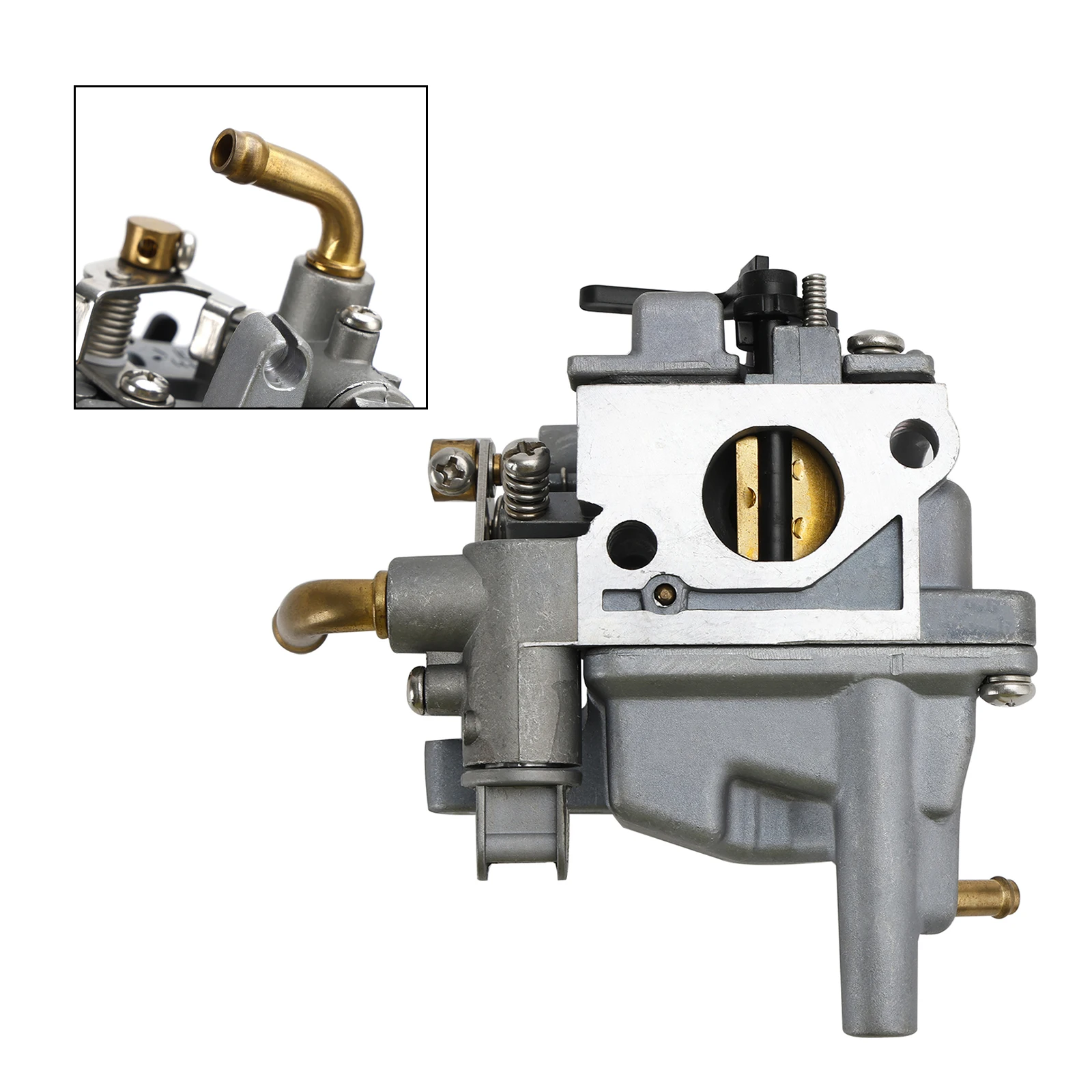 Карбюратор F2.5a, серебристый, 69m-14301-00, 4-тактный карбюратор, замена карбюратора, подвесной карбюратор 2,5 л.с. для подвесного двигателя, морской пехоты
Карбюратор F2.5a, серебристый, 69m-14301-00, 4-тактный карбюратор, замена карбюратора, подвесной карбюратор 2,5 л.с. для подвесного двигателя, морской пехоты