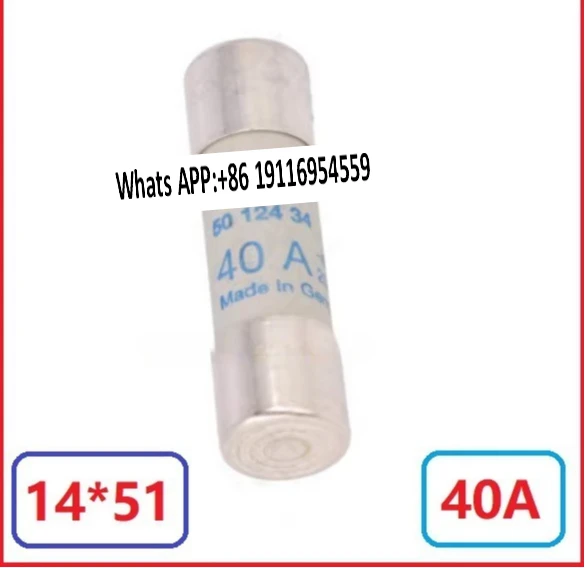 1 шт. автомобильный предохранитель 40 А 690 В 700 В переменного тока 5012434 14x51 мм 25A35A
1 шт. автомобильный предохранитель 40 А 690 В 700 В переменного тока 5012434 14x51 мм 25A35A