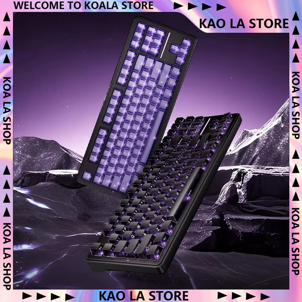 ATK A87 pro Механическая клавиатура с тремя режимами, беспроводная прокладка, структура 12000 мАч, длительный срок службы, аксессуары для киберспорта, игрового ПК, подарки
ATK A87 pro Механическая клавиатура с тремя режимами, беспроводная прокладка, структура 12000 мАч, длительный срок службы, аксессуары для киберспорта, игрового ПК, подарки