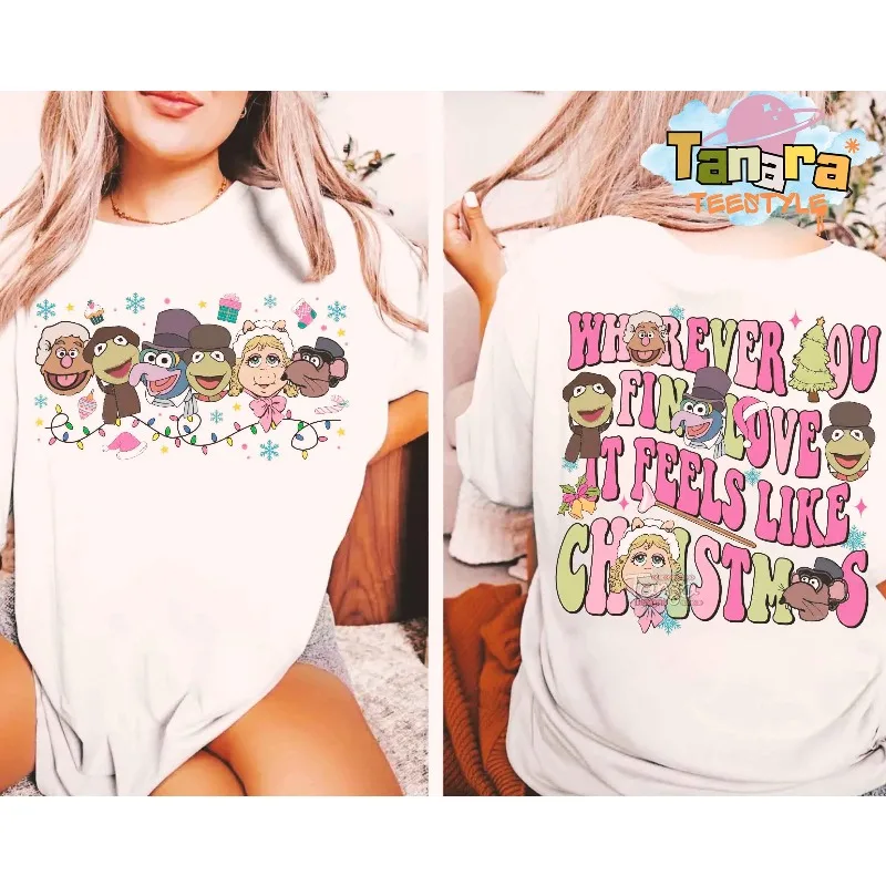 Disney Doll Christmas T-shirt, Little Tim's Quote for Four Seasons, New Casual and Fashionable, Suitable for Both Men and Women
Disney Doll Christmas T-shirt, Little Tim's Quote for Four Seasons, New Casual and Fashionable, Suitable for Both Men and Women