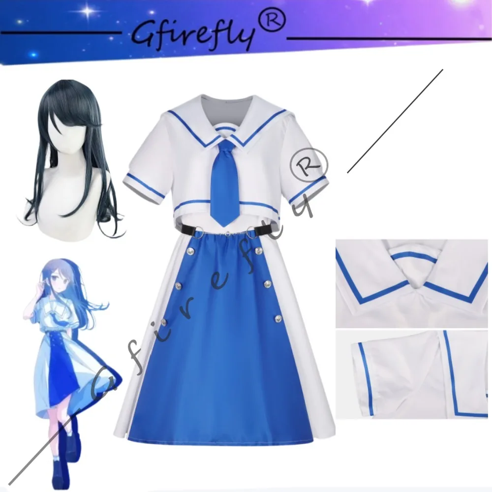 Ichika Hoshino Same Style Cosplay Costume Blue White Uniform with Wig Accessories Cute Adult Women Halloween Carnival Stage Wear
Ichika Hoshino Same Style Cosplay Costume Blue White Uniform with Wig Accessories Cute Adult Women Halloween Carnival Stage Wear