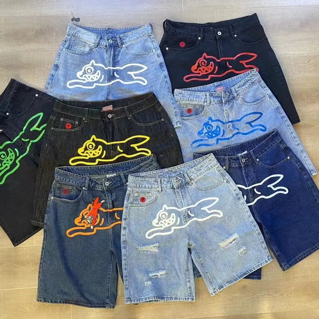 Top Quality Classic Printed Mens Casual Jeans Shorts Zipper Loose Fit Capri Men Denim Shorts Pants
Top Quality Classic Printed Mens Casual Jeans Shorts Zipper Loose Fit Capri Men Denim Shorts Pants