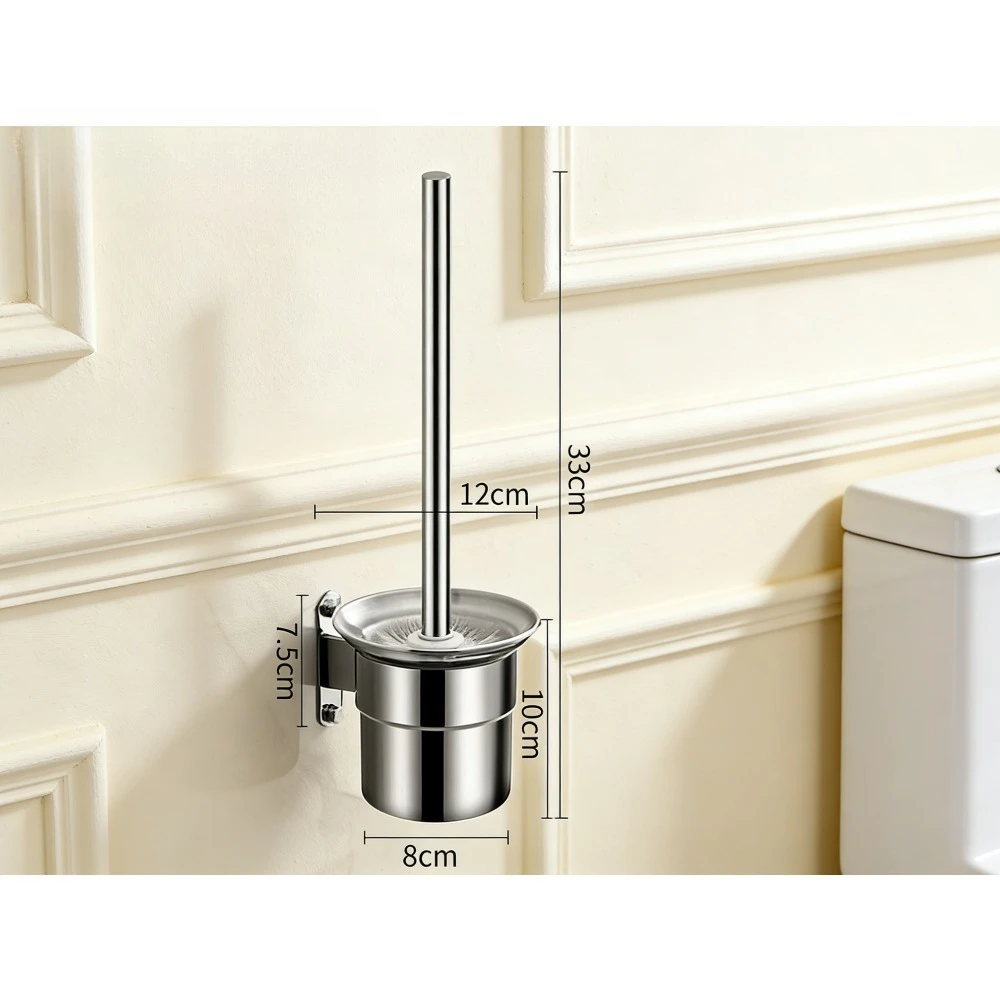 Держатель для туалетной щетки из нержавеющей стали 304, настенный, с зеркальной отделкой, набор для унитаза
Держатель для туалетной щетки из нержавеющей стали 304, настенный, с зеркальной отделкой, набор для унитаза