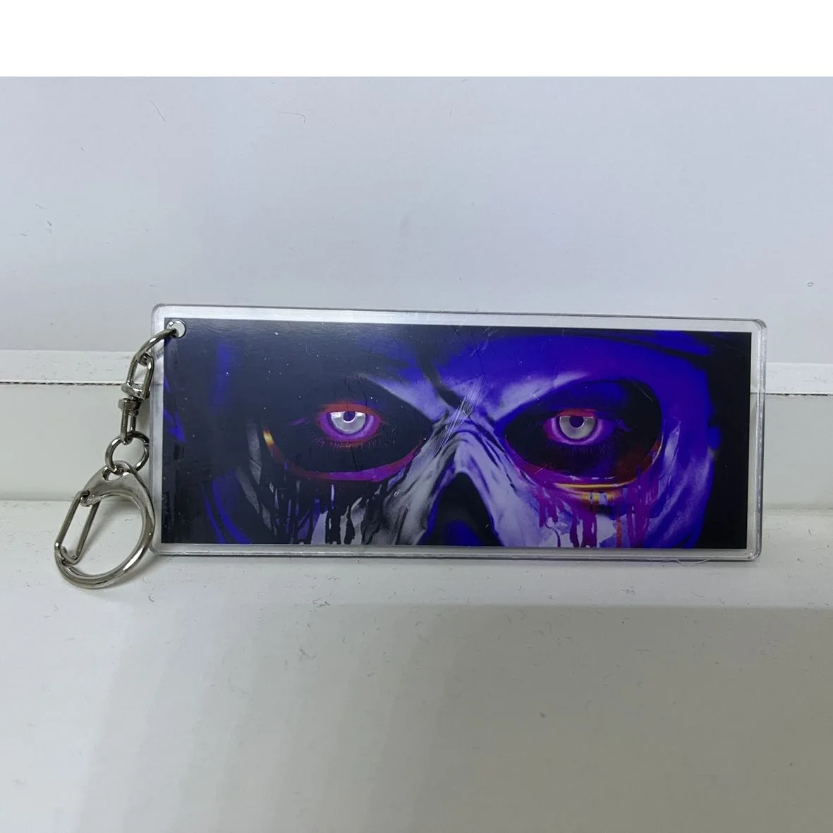 Call of Duty Anime Game Periphery Ghost Eye Strip Acrylic Keychain Backpack Pendant Grain Gift
Call of Duty Anime Game Periphery Ghost Eye Strip Acrylic Keychain Backpack Pendant Grain Gift