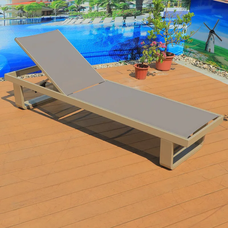 Outdoor beach chair Aluminum alloy swimming pool lounge chair Outdoor sun folding beach lounge chair Swimming pool lo
Outdoor beach chair Aluminum alloy swimming pool lounge chair Outdoor sun folding beach lounge chair Swimming pool lo