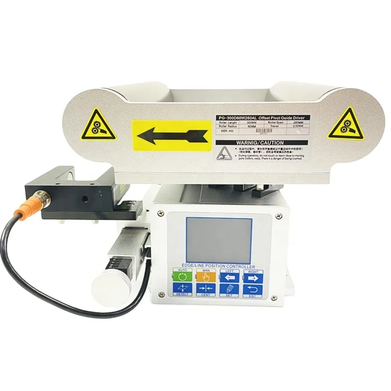 MAGNI Facemask machine web guide system Edge position control system for facemask machine
MAGNI Facemask machine web guide system Edge position control system for facemask machine