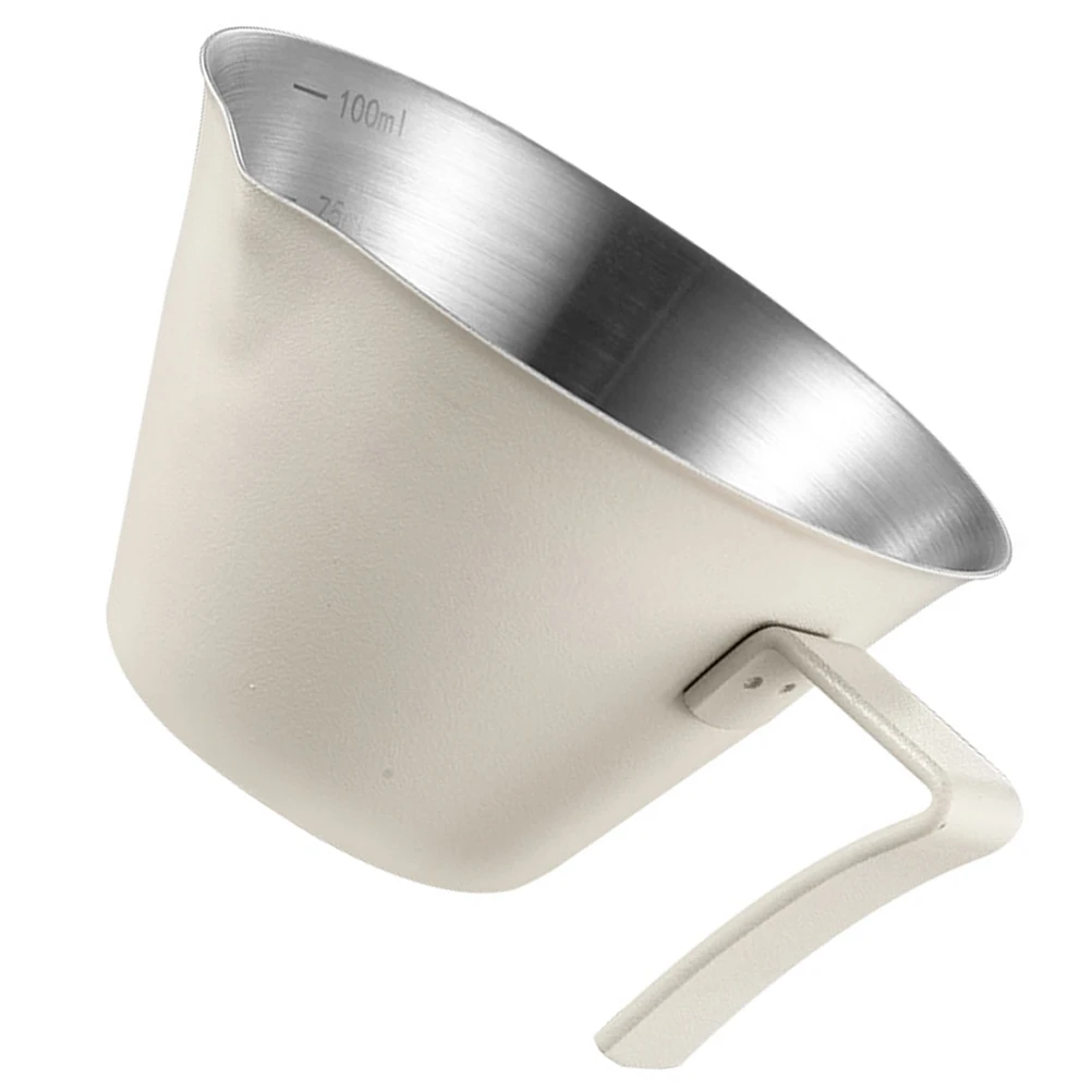 304 Stainless Steel Coffee Extraction Cup Espresso Measuring Cup Spout Design Easy-Clean Home Coffee Making Baking
304 Stainless Steel Coffee Extraction Cup Espresso Measuring Cup Spout Design Easy-Clean Home Coffee Making Baking