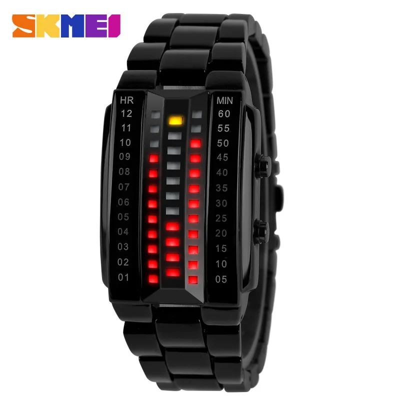 Skmei 1013 Fashion Creative Led Women's Personalized Watch Men and Women Couple Trendy Student Fashion Watch
Skmei 1013 Fashion Creative Led Women's Personalized Watch Men and Women Couple Trendy Student Fashion Watch