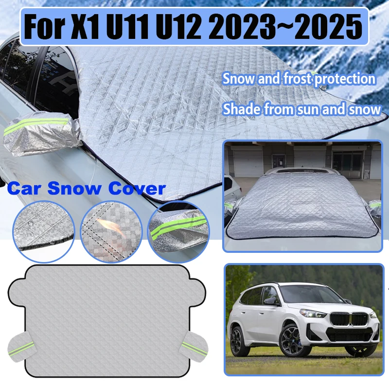 Car Windshield Snow Shield For BMW X1 U11 U12 2023 2024 2025 Front Window Anti Frost Outdoor Winter Rain Cover Auto Accessories
Car Windshield Snow Shield For BMW X1 U11 U12 2023 2024 2025 Front Window Anti Frost Outdoor Winter Rain Cover Auto Accessories
