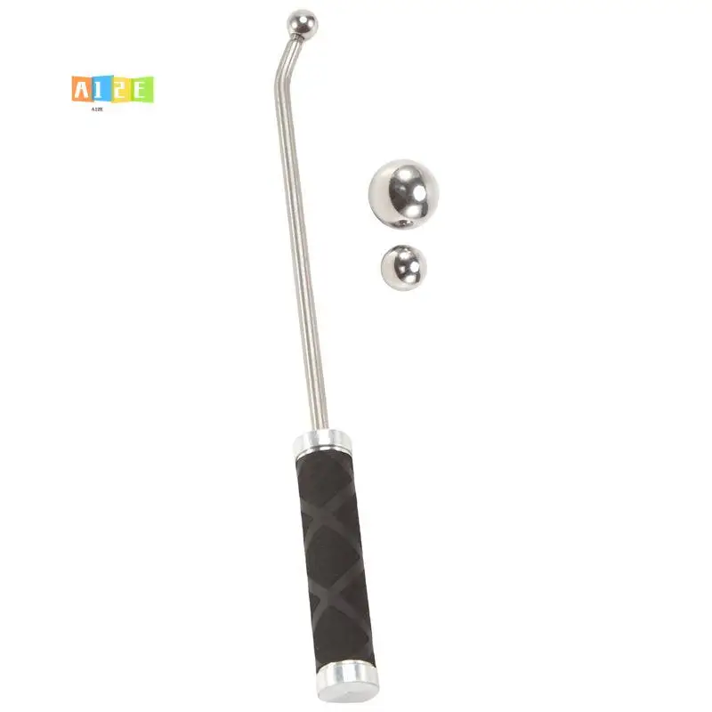 A12E-Trumpet Repairer Instrument Maintenance Tools With 2 Metal Balls For Trumpet Maintenance Care